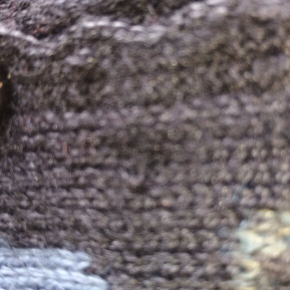 EUC Carmen's Made in Peru 100% Alpaca Button Up Floral Knit Cardigan Sweater - Picture 8 of 9